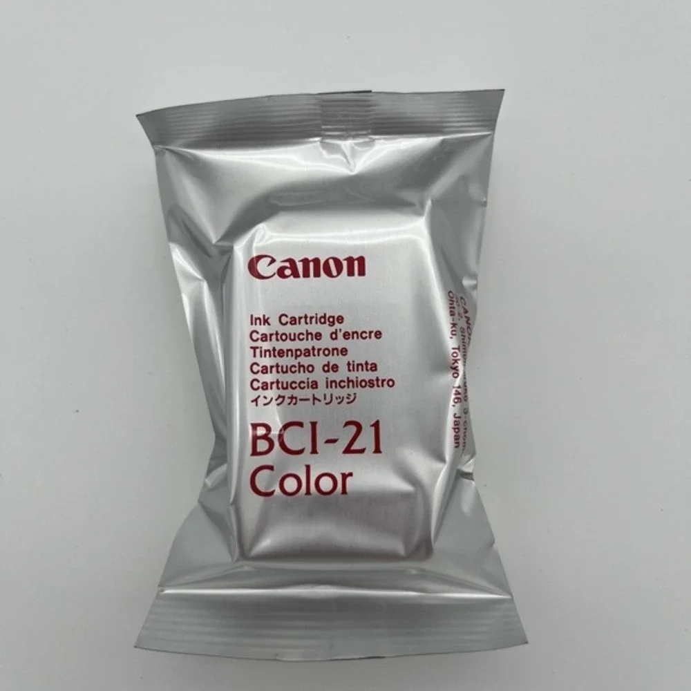 Color Ink Cartridge Canon BCI-21 Sealed New in Box